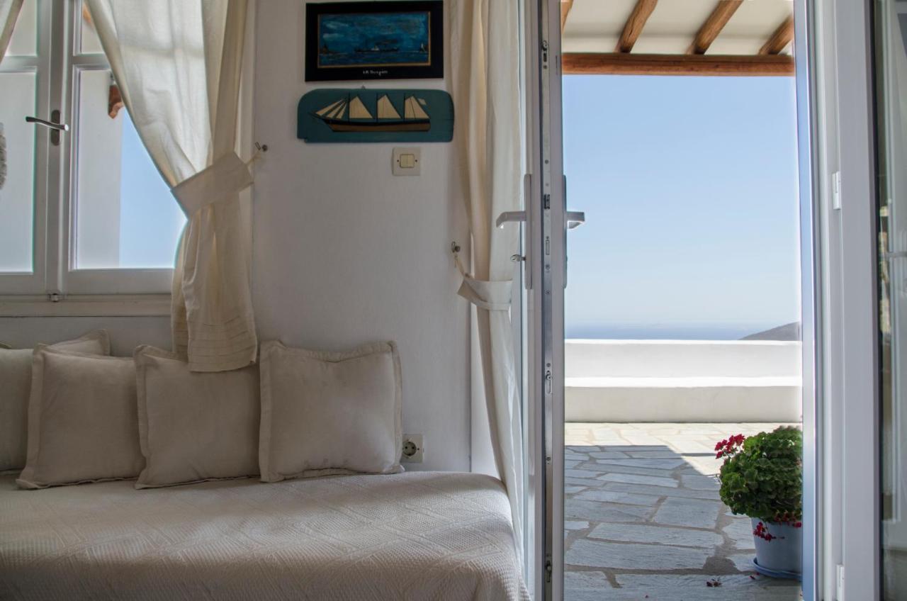 Villa Balcony To The Aegean Stení Exterior foto