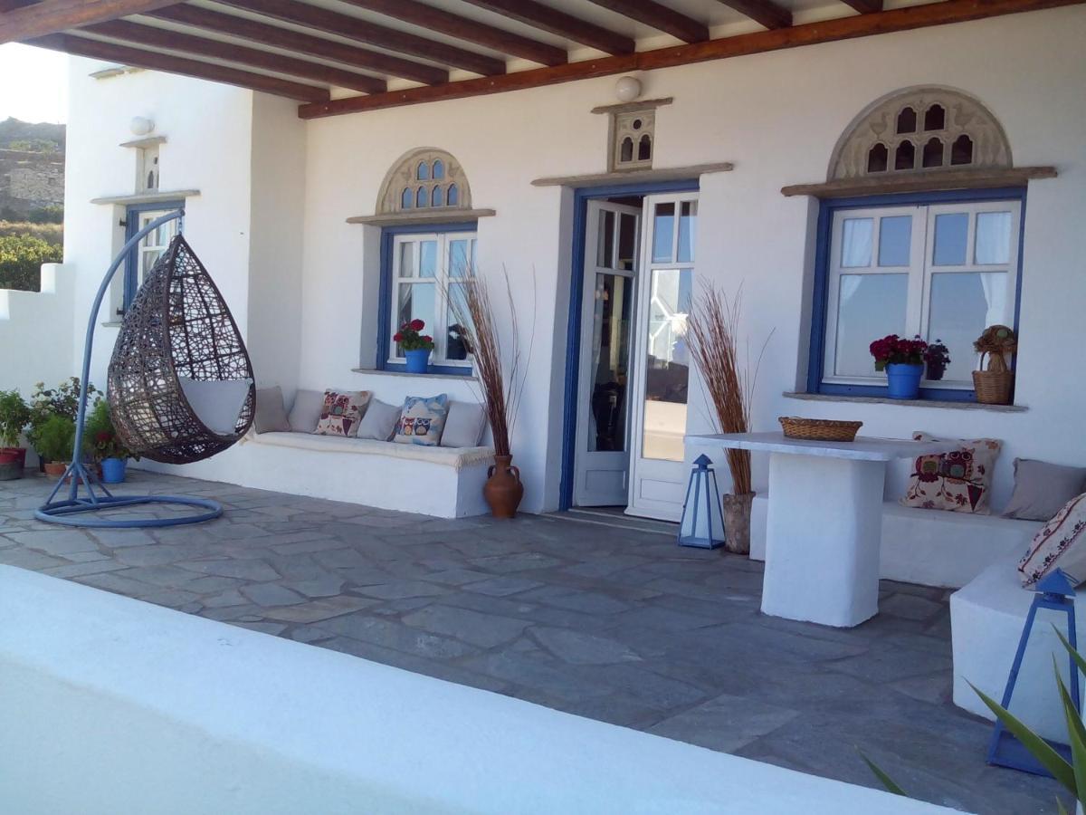 Villa Balcony To The Aegean Stení Exterior foto